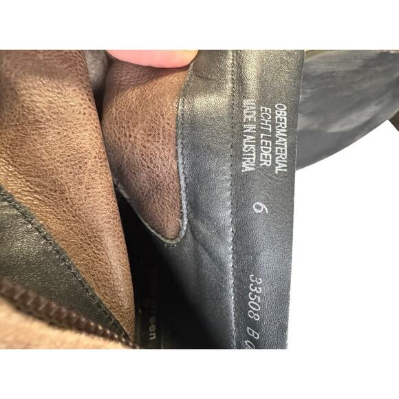 PAUL GREEN Bernadette Moto Combat Lace Up Mineral Nubuck Size 6 - Picture 7 of 7